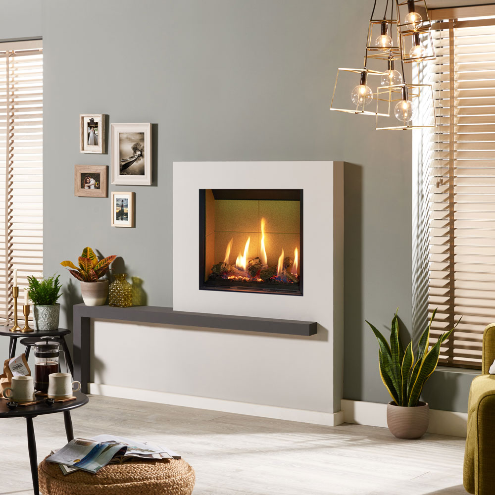 An image of Gazco Riva2 500HL Slimline Inset Gas Fire - Natural Gas